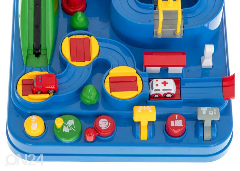 Полоса препятствий с 3 автомобилями увеличить