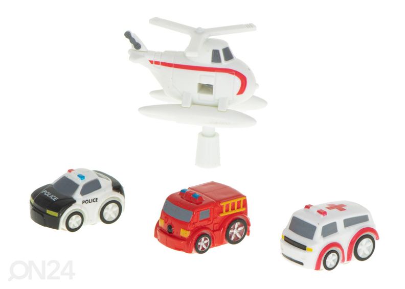 Полоса препятствий с 3 автомобилями увеличить