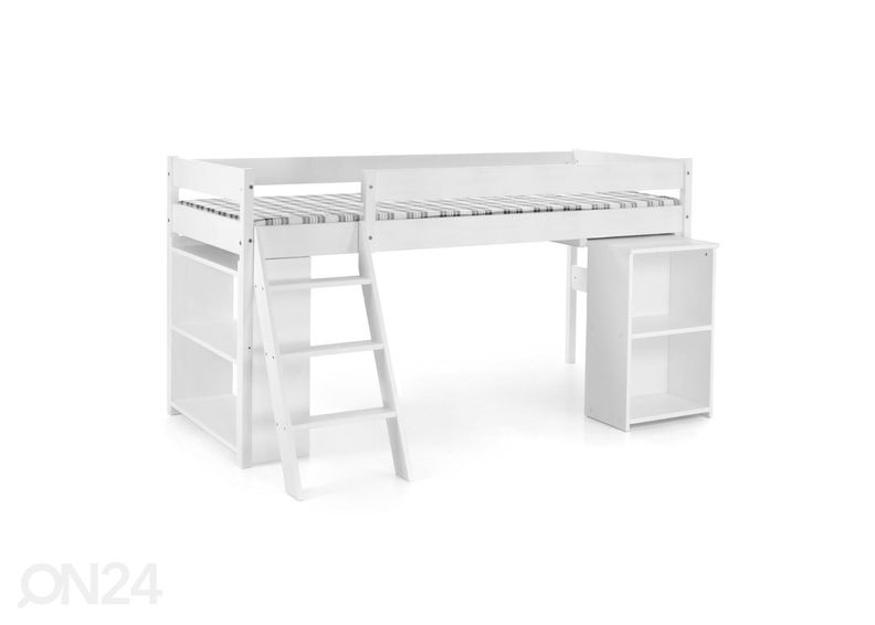 Полувысокая двухъярусная кровать Junior 80x200 cm увеличить