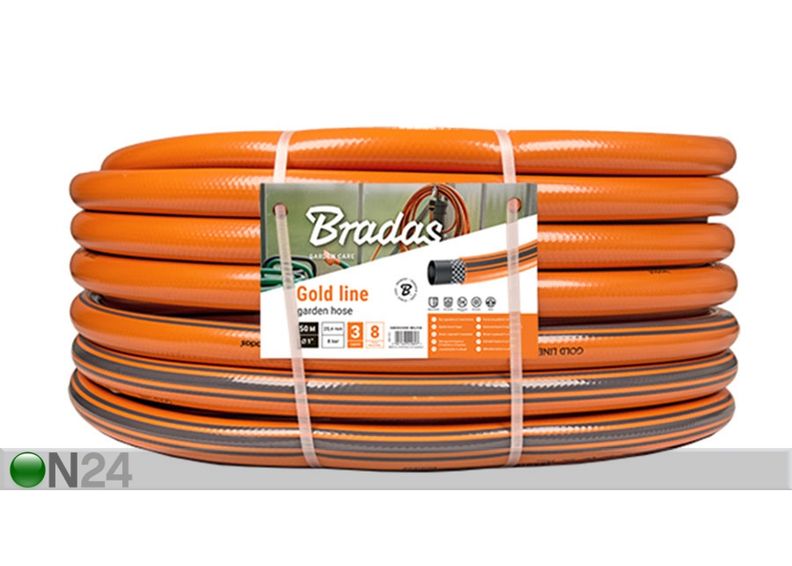 Порный шланг для полива Bradas Gold Line 5/8" увеличить