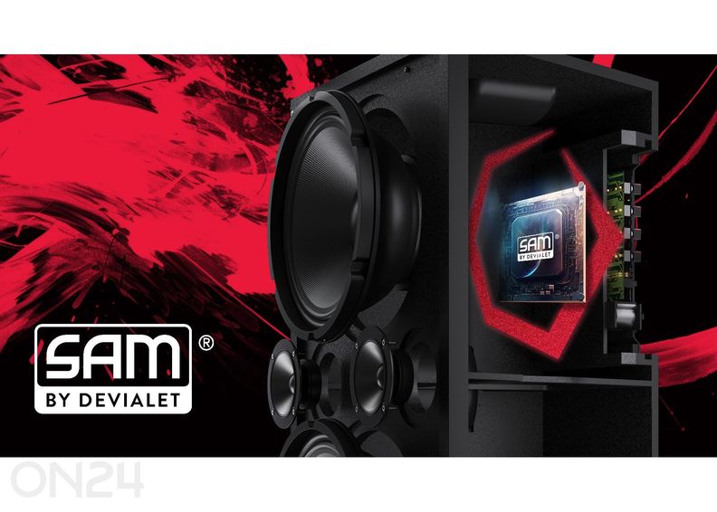 Портативная акустическая система Sharp SUMOBOX Pro, 200 Вт RMS, IPX4, чёрная увеличить