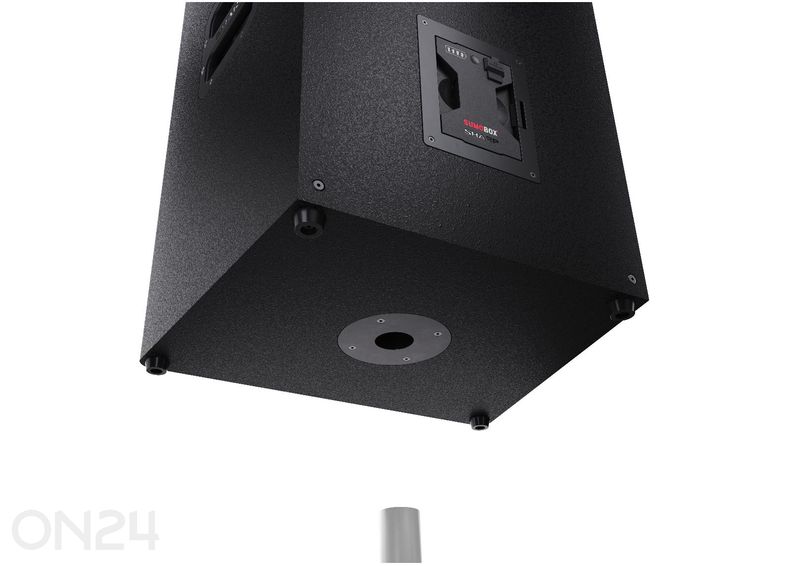 Портативная акустическая система Sharp SUMOBOX Pro, 200 Вт RMS, IPX4, чёрная увеличить
