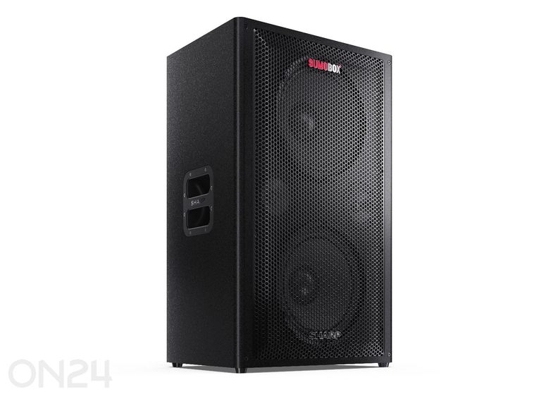 Портативная акустическая система Sharp SUMOBOX Pro, 200 Вт RMS, IPX4, чёрная увеличить