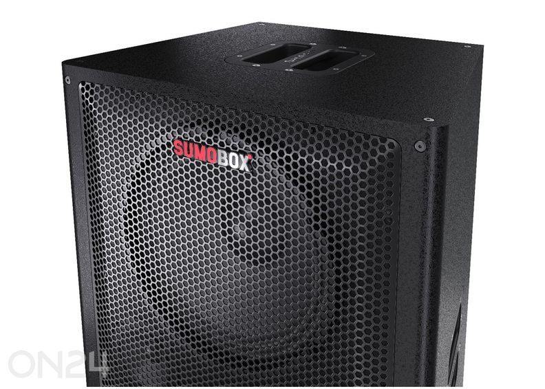 Портативная акустическая система Sharp SUMOBOX Pro, 200 Вт RMS, IPX4, чёрная увеличить