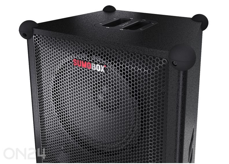 Портативная акустическая система Sharp SUMOBOX Pro, 200 Вт RMS, IPX4, чёрная увеличить