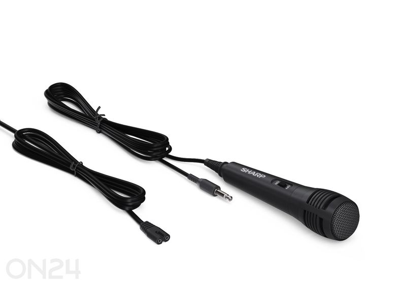 Портативная акустическая система Sharp XParty Sing с Bluetooth, IPX4, чёрная увеличить
