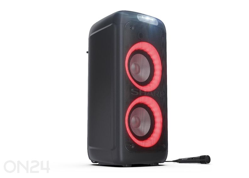 Портативная акустическая система Sharp XParty Street Beat с Bluetooth, IPX4, чёрная увеличить