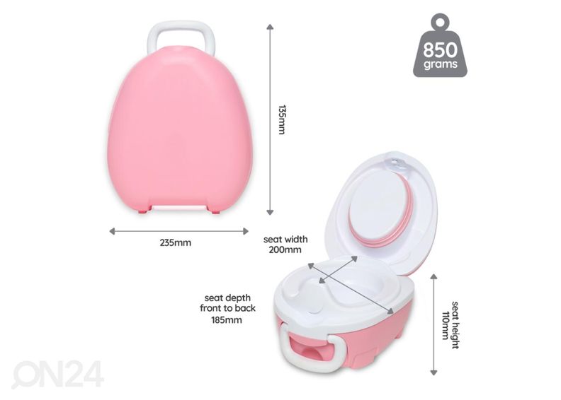 Портативный горшок My Carry Potty увеличить