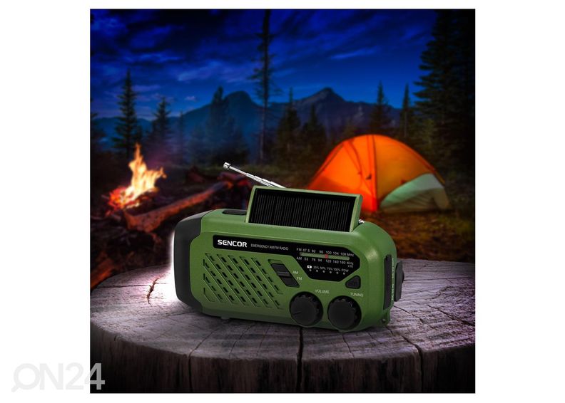 Портативный радиоприемник Sencor SRD1000SCLGR увеличить