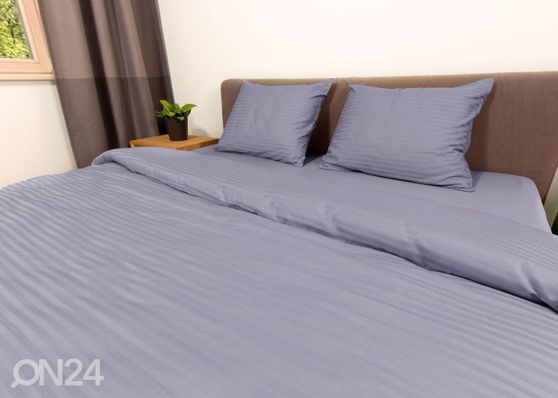 Постельное белье Line Grey 180x210 см увеличить