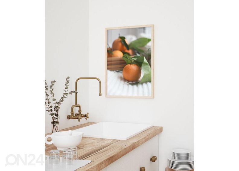 Постер Апельсины 21x30 см увеличить