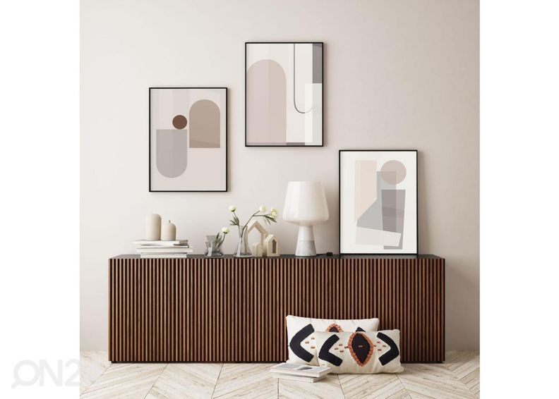 Постер Бежевые арки III 21x30 см увеличить