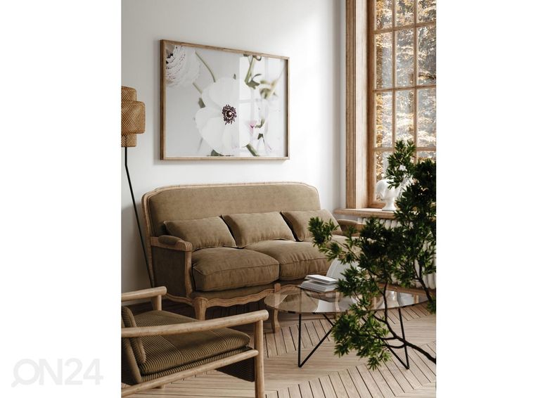 Постер Белый цветок 21x30 см увеличить