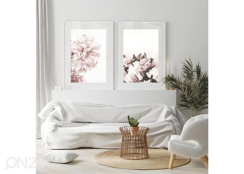 Постер Букет цветов в пастельных тонах II 30x40 см увеличить