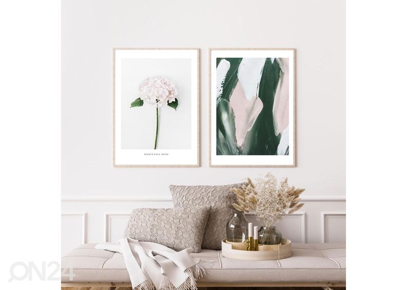 Постер Гортензия 40x50 см увеличить