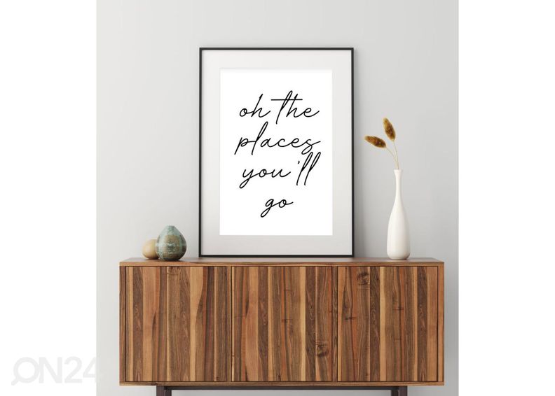 Постер Места, которые вы посещаете 21x30 см увеличить