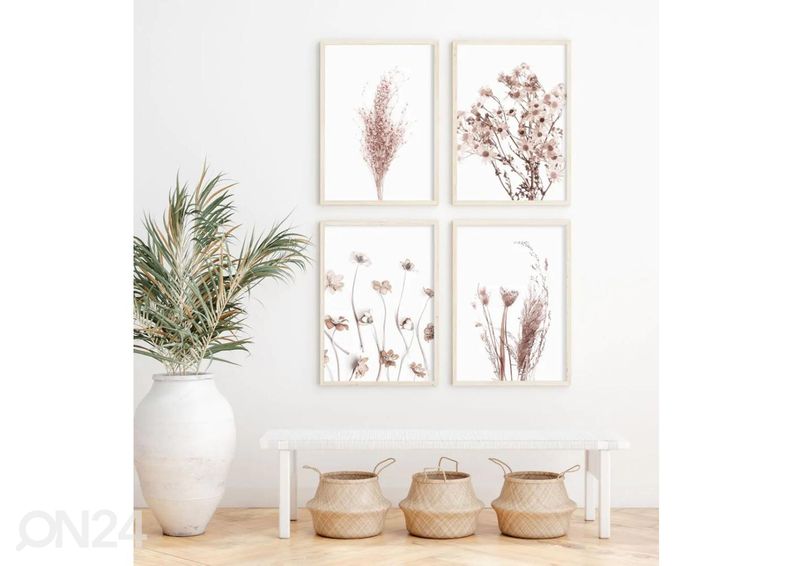 Постер Розовая ботаника II 30x40 см увеличить