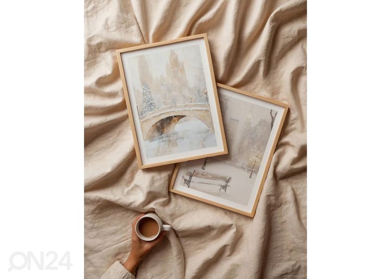 Постер Снежный город II 21x30 см увеличить