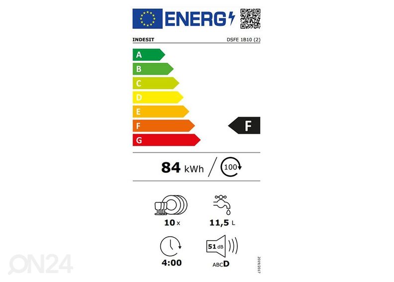 Посудомоечная машина Indesit DSFE1B10 увеличить