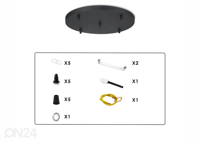 Потолочная розетка для светильника Xxl увеличить