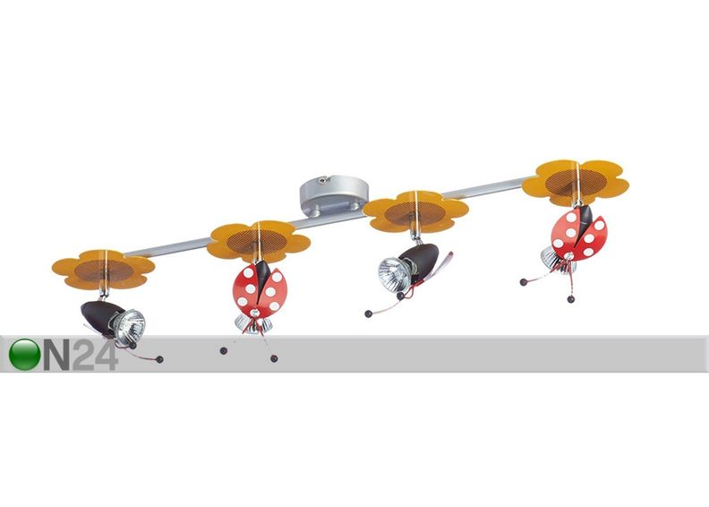 Потолочный светильник для детской комнаты "Божья коровка" увеличить