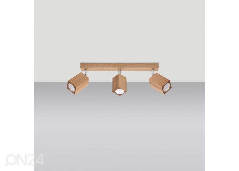 Потолочный светильник Кеке 3, дуб увеличить