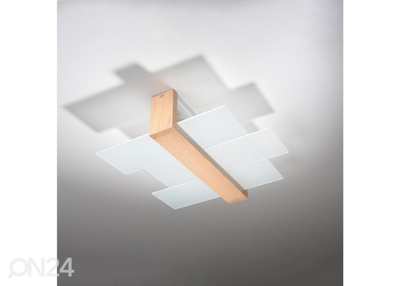 Потолочный светильник Феникс 2, натуральное дерево увеличить