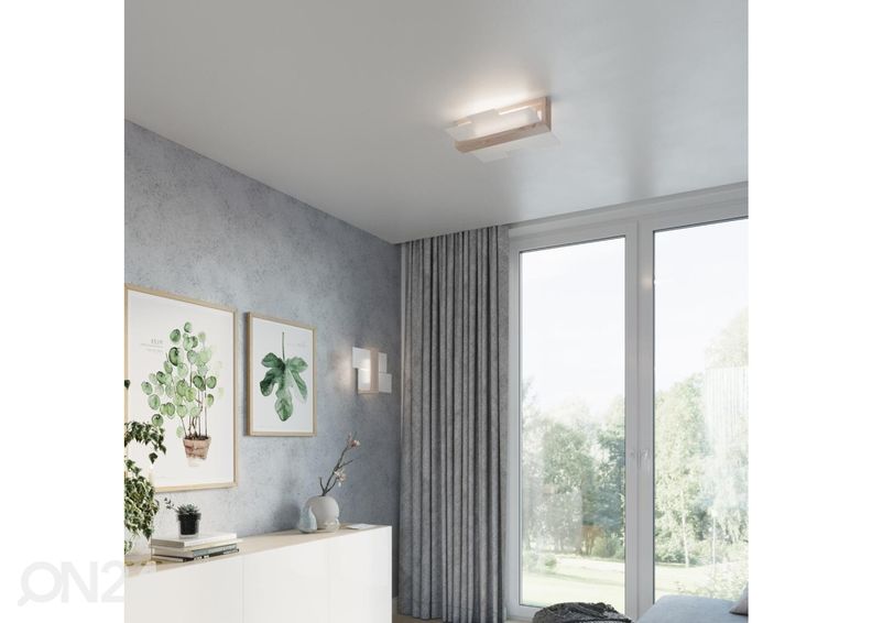 Потолочный светильник Феникс 2, натуральное дерево увеличить