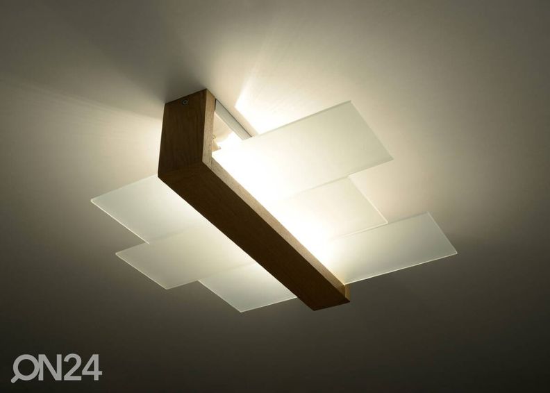 Потолочный светильник Феникс 2, натуральное дерево увеличить