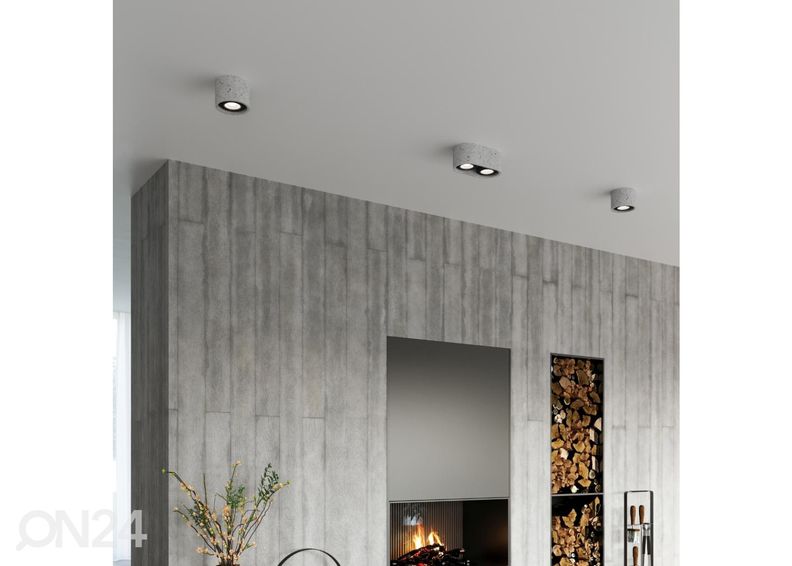 Потолочный светильник Basic 1, бетон увеличить