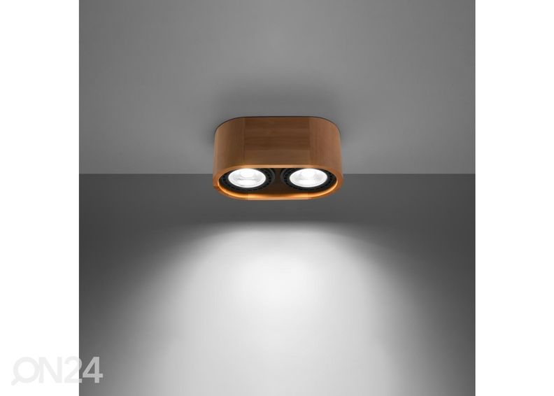 Потолочный светильник Basic 2, натуральное дерево увеличить