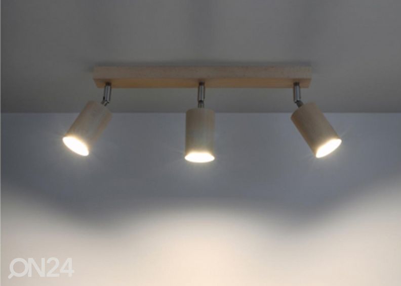 Потолочный светильник Berg 3, натуральное дерево увеличить