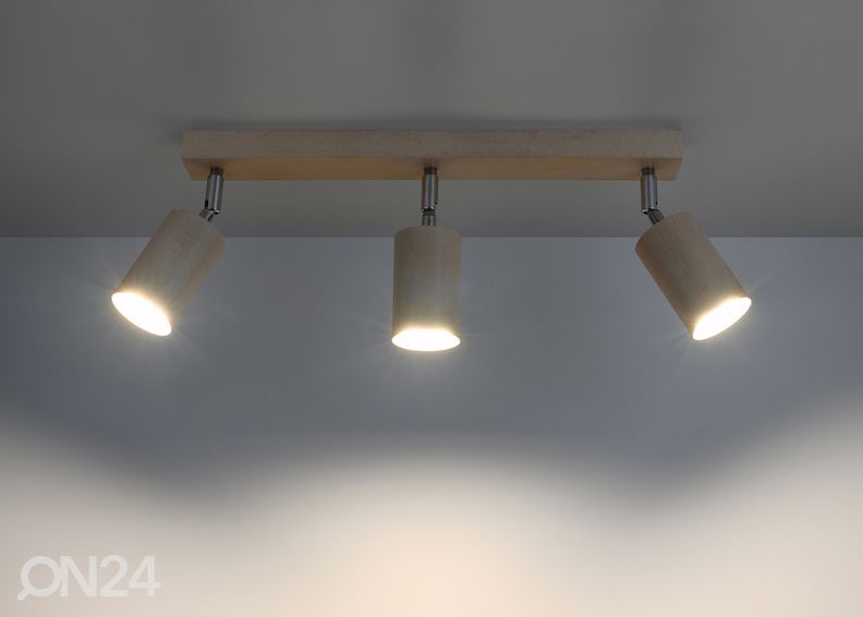 Потолочный светильник Berg 3, натуральный увеличить