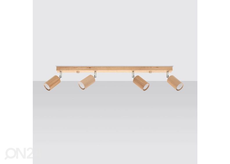 Потолочный светильник Berg 4, натуральное дерево увеличить