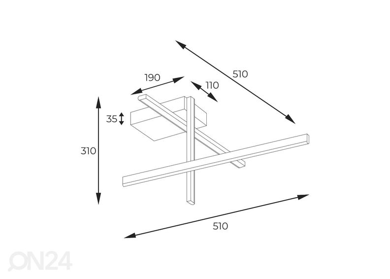 Потолочный светильник Edge увеличить