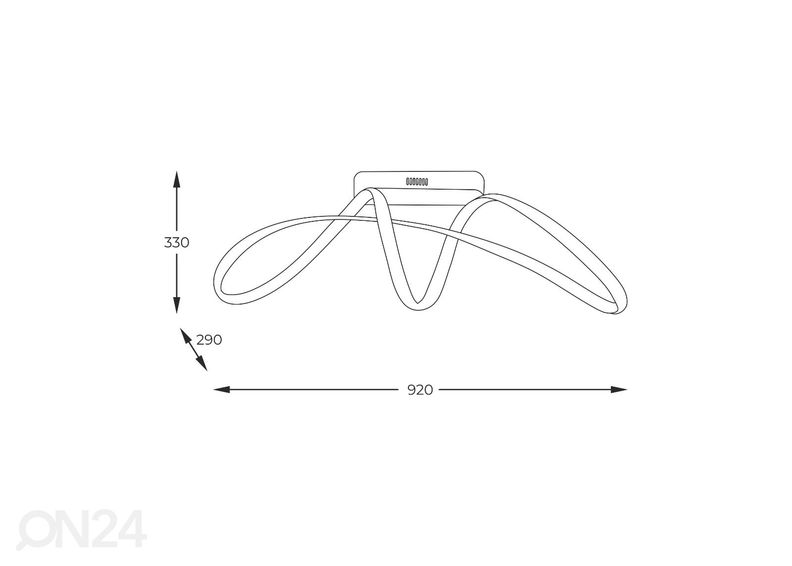 Потолочный светильник Fermi Gold увеличить