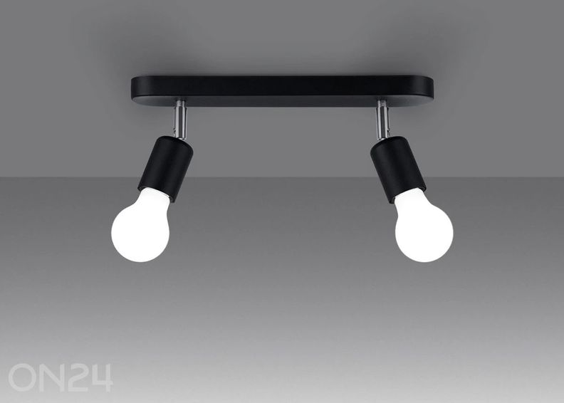 Потолочный светильник Fornes 2, черый увеличить