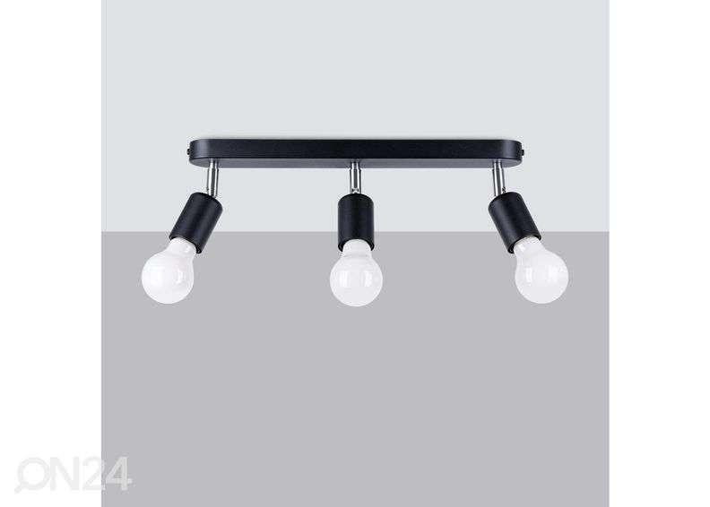 Потолочный светильник Fornes 3, черный увеличить