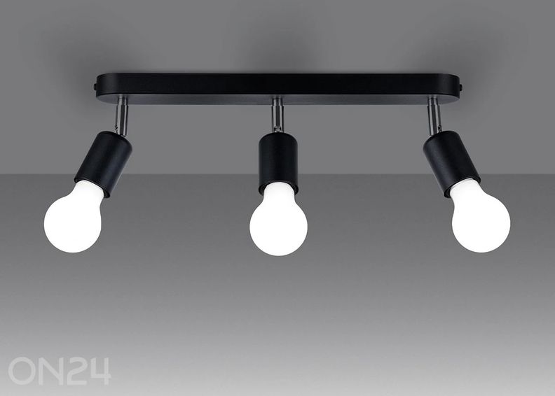 Потолочный светильник Fornes 3, черный увеличить