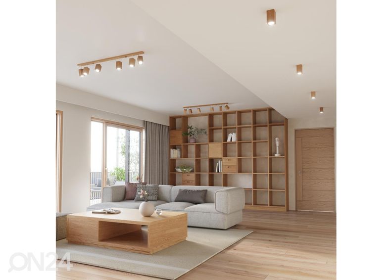 Потолочный светильник Keke 10, дуб увеличить