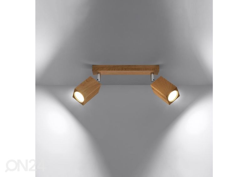Потолочный светильник Keke 2, дуб увеличить