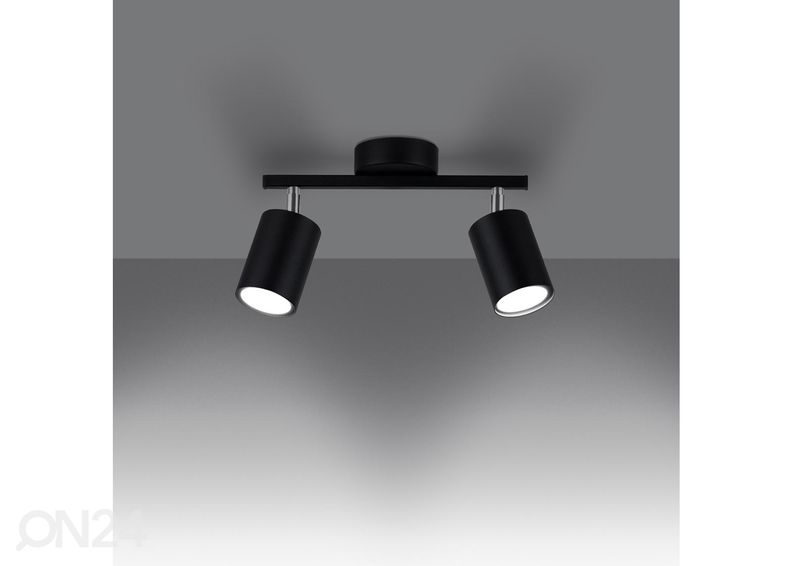 Потолочный светильник Lemmi 2, черный увеличить