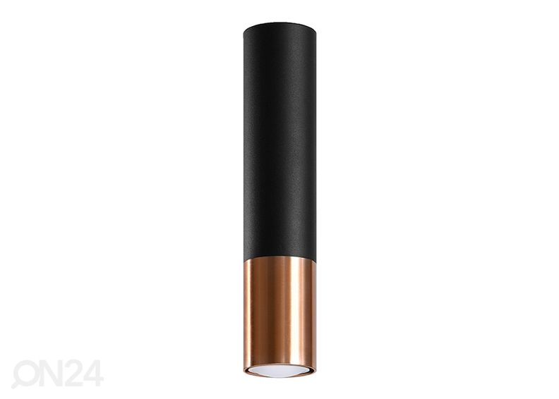 Потолочный светильник Loopez, чёрный/медь увеличить