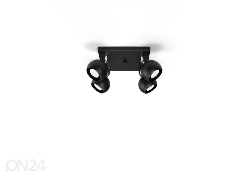 Потолочный светильник Oculare 4, черный увеличить