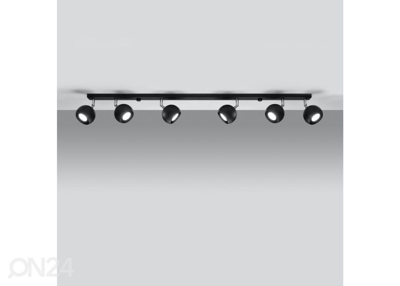 Потолочный светильник Oculare 6L, черный увеличить