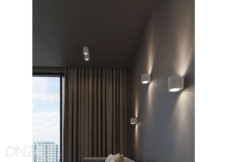 Потолочный светильник Orbis, бетон увеличить