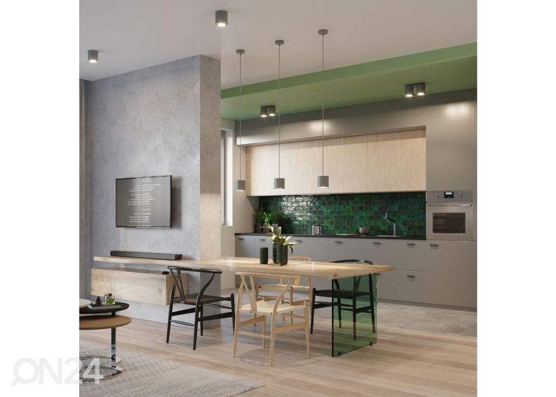 Потолочный светильник Orbis 1, серый увеличить