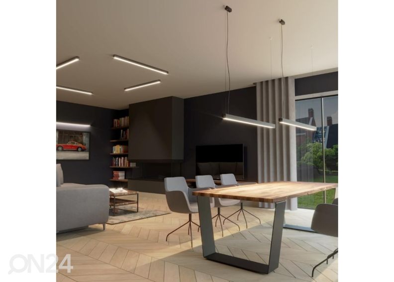 Потолочный светильник Pinne 90, серый увеличить