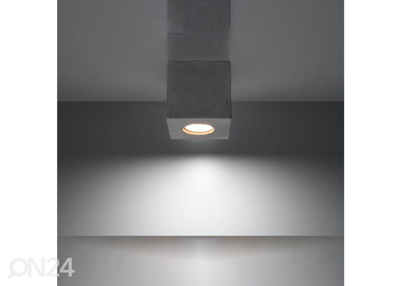 Потолочный светильник Quad, бетон увеличить