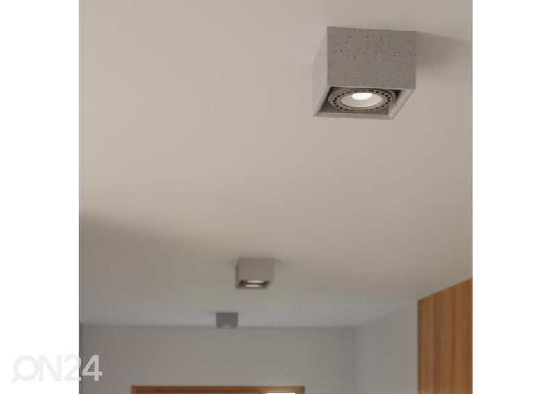 Потолочный светильник Quatro 1, бетон увеличить